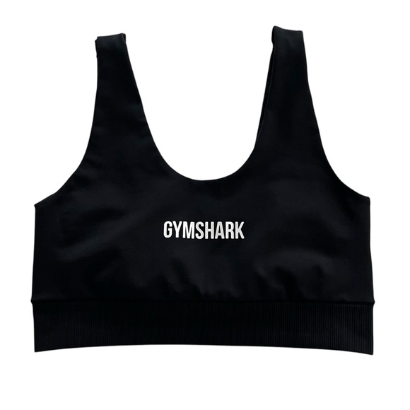 Gymshark Sports Bra Black - Picture 1 of 5